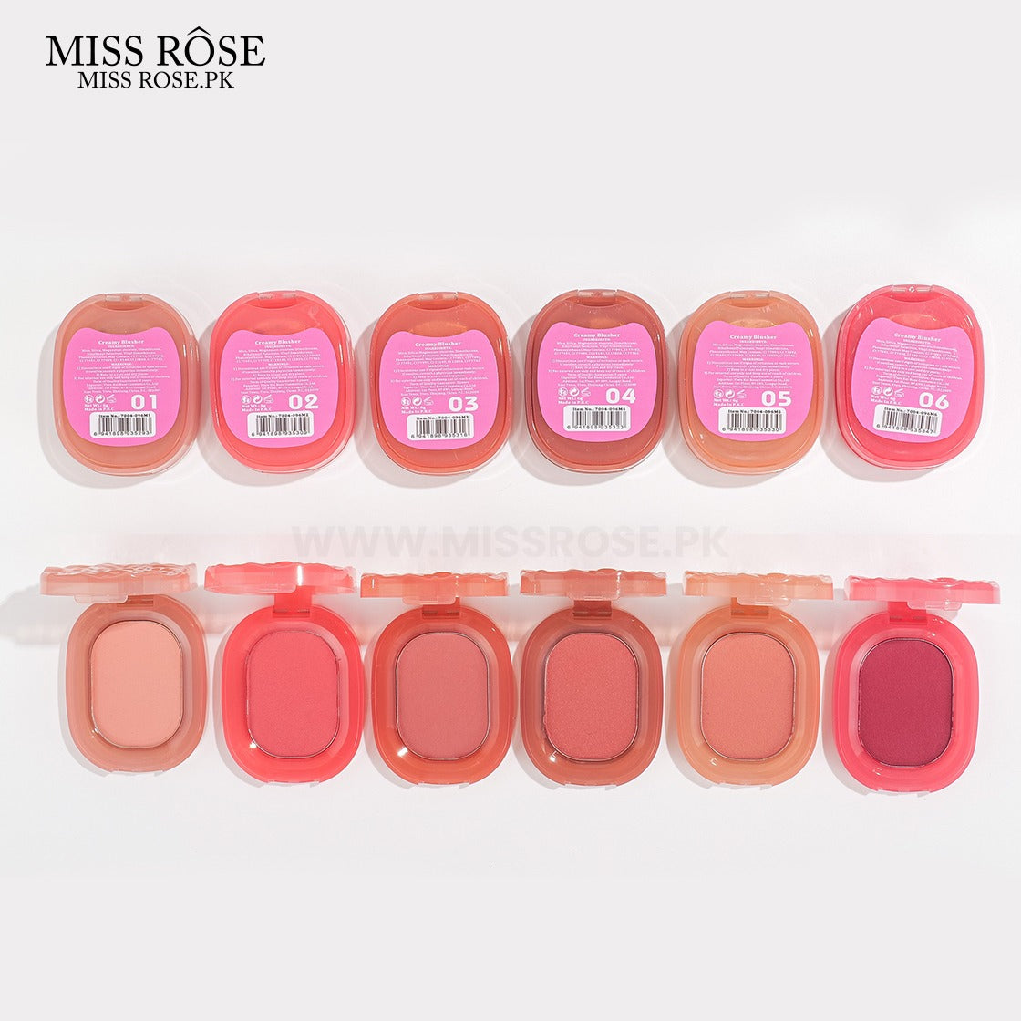 Miss Rose Velvet Glow Creamy Blush