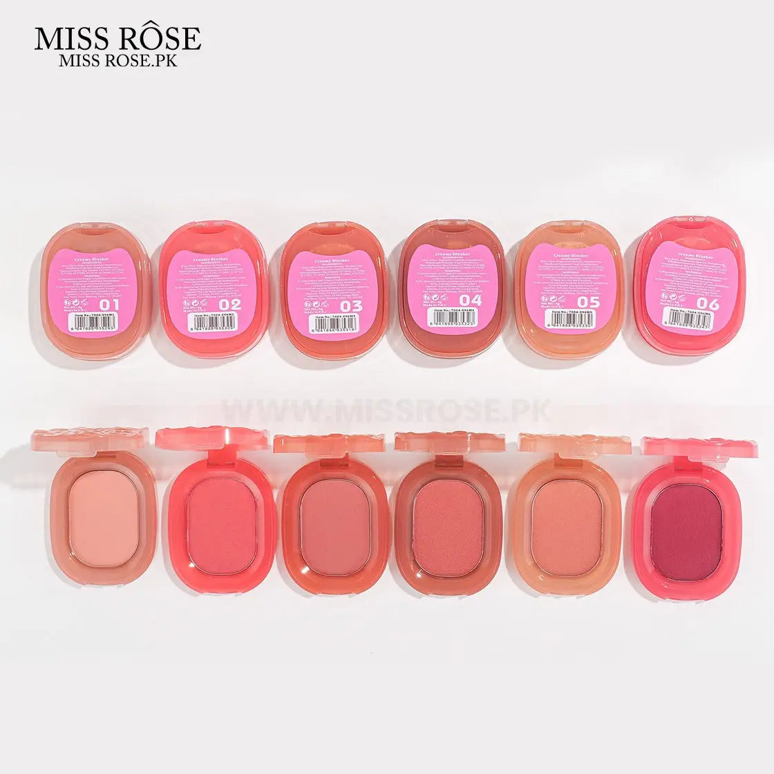 Miss Rose Velvet Glow Creamy Blush MISSROSE.PK