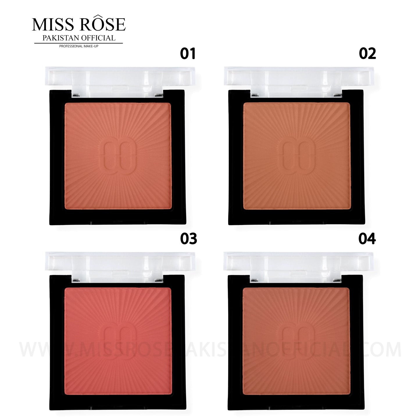 miss rose blush palette price