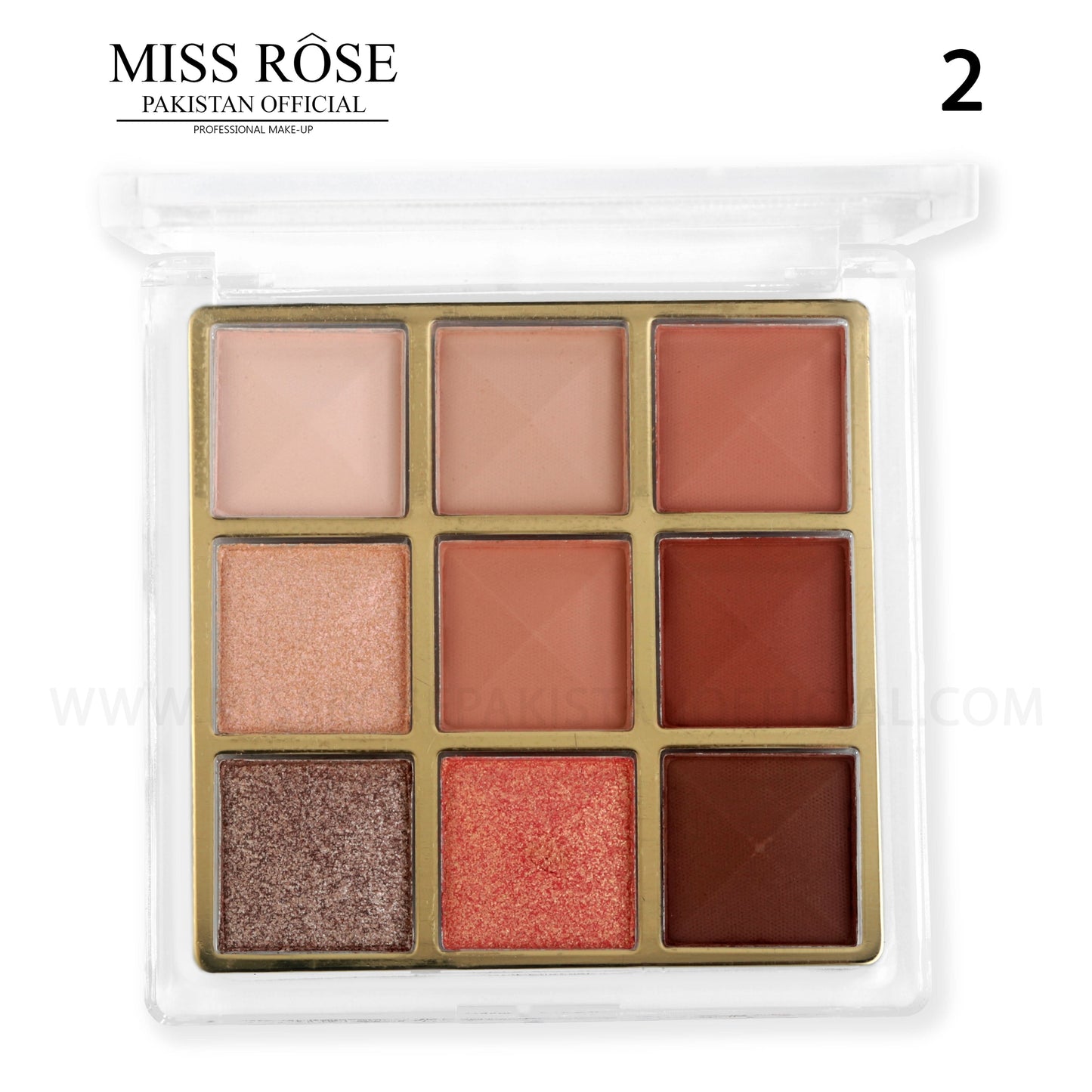 9 Color Vibrant Eyeshadow Palette