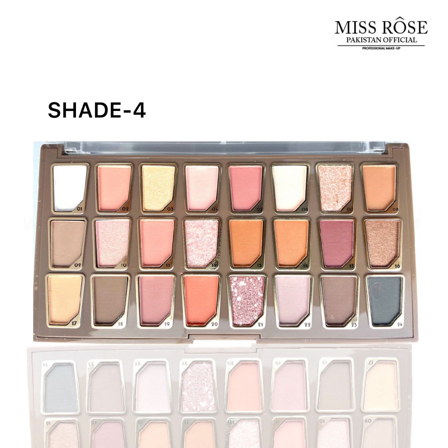 Miss Rose 24 Color Pan Palette
