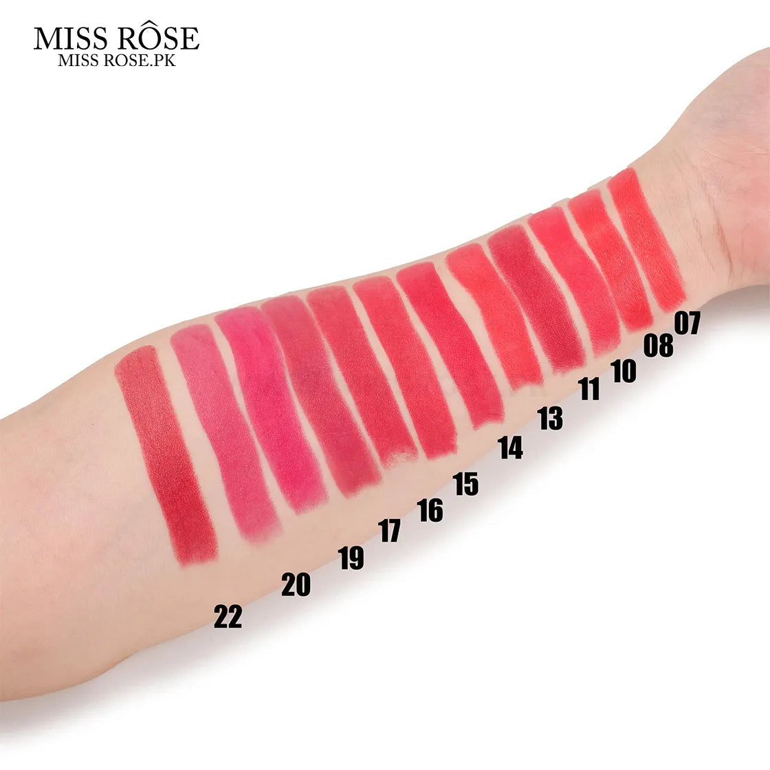Miss Rose Rhyme Color Flowing Lipstick MISSROSE PAKISTAN OFFICIAL
