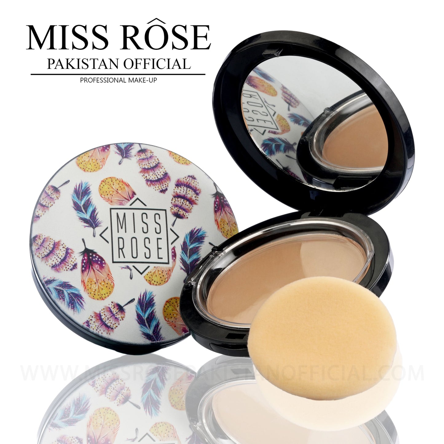 "miss rose compact powder "