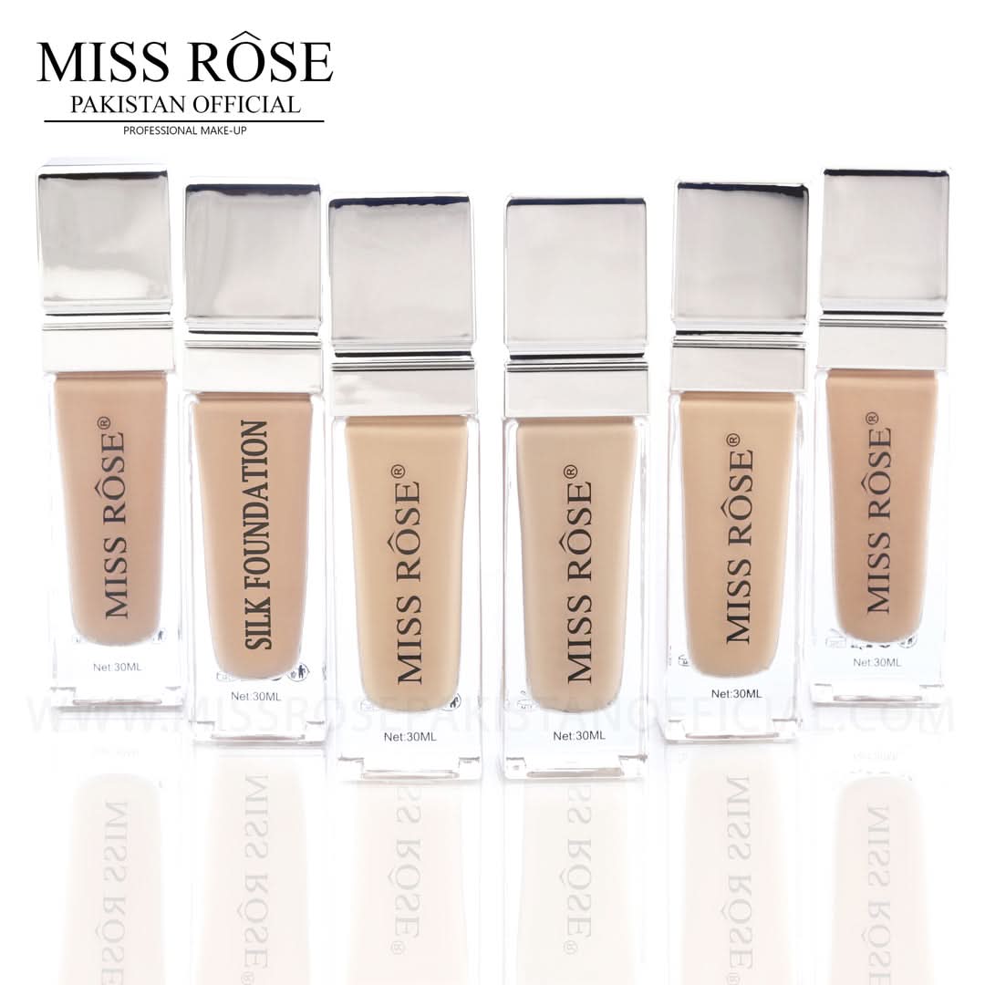 "missrose silk foundation"
