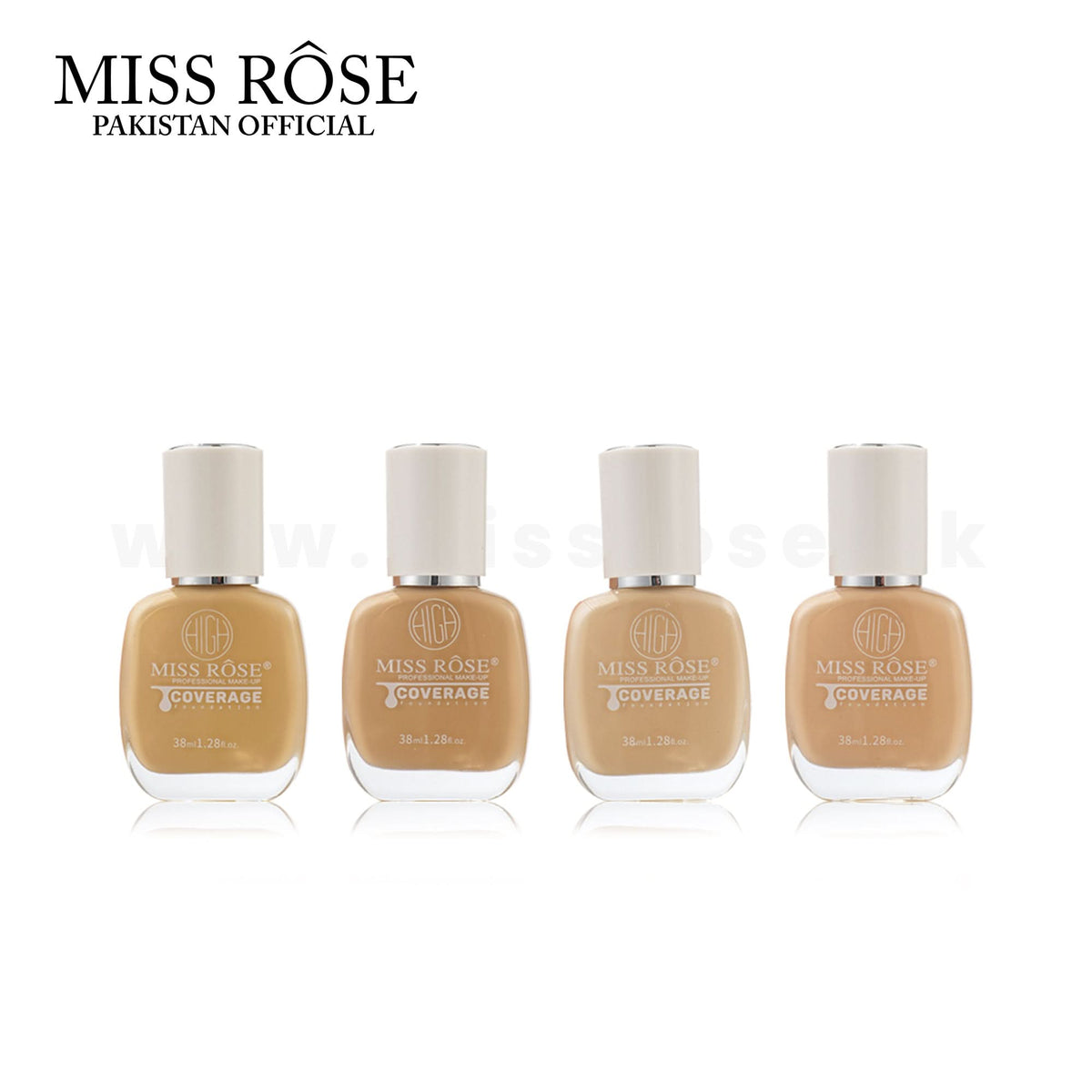 Miss Rose High Coverage Foundation MISSROSE PAKISTAN OFFICIAL