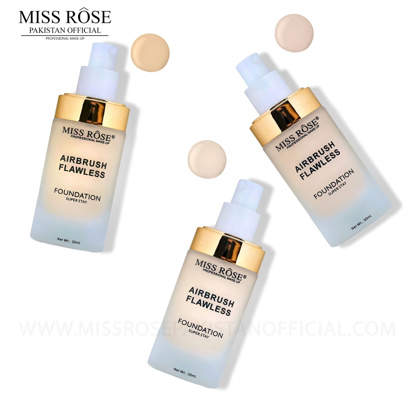 Airbrush Flawless Foundation MISSROSE PAKISTAN OFFICIAL