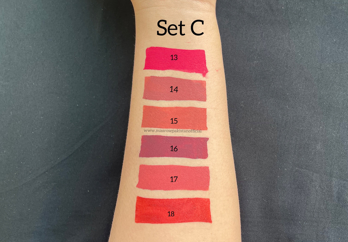 Miss Rose Velvet Texture Gloss