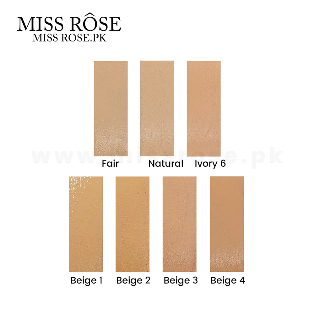 Miss Rose Perfect Fitting Skin Silky Foundation MISSROSE.PK