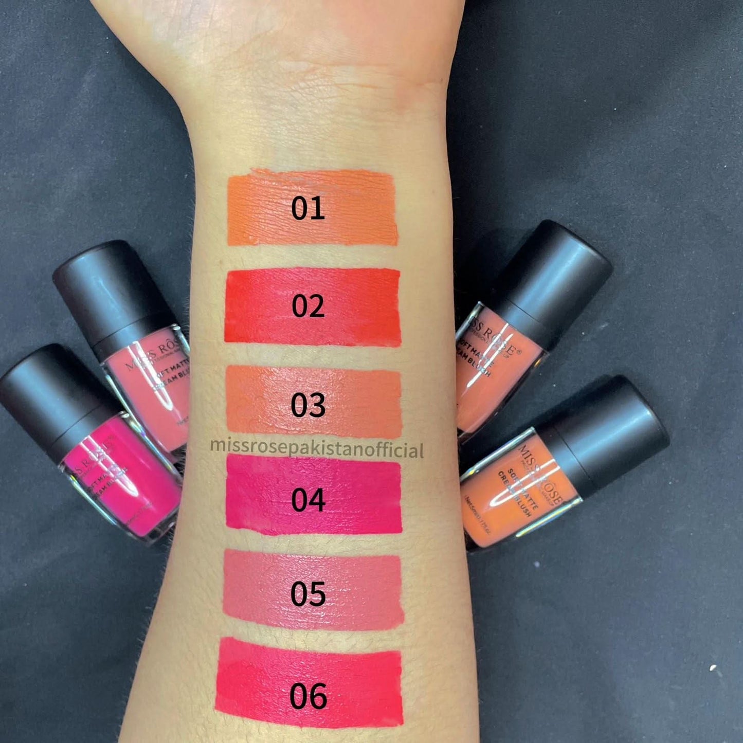 Miss Rose Soft Matte Cream Blush