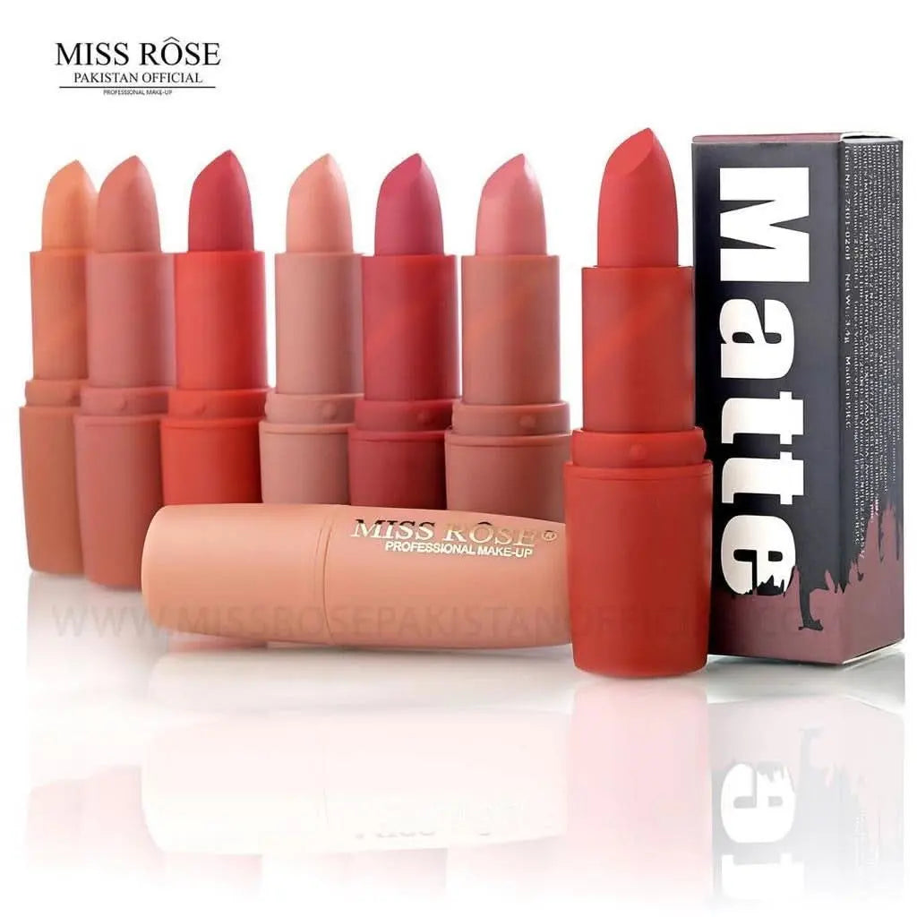 Bullet Lipstick Set of 8 MISSROSE PAKISTAN OFFICIAL