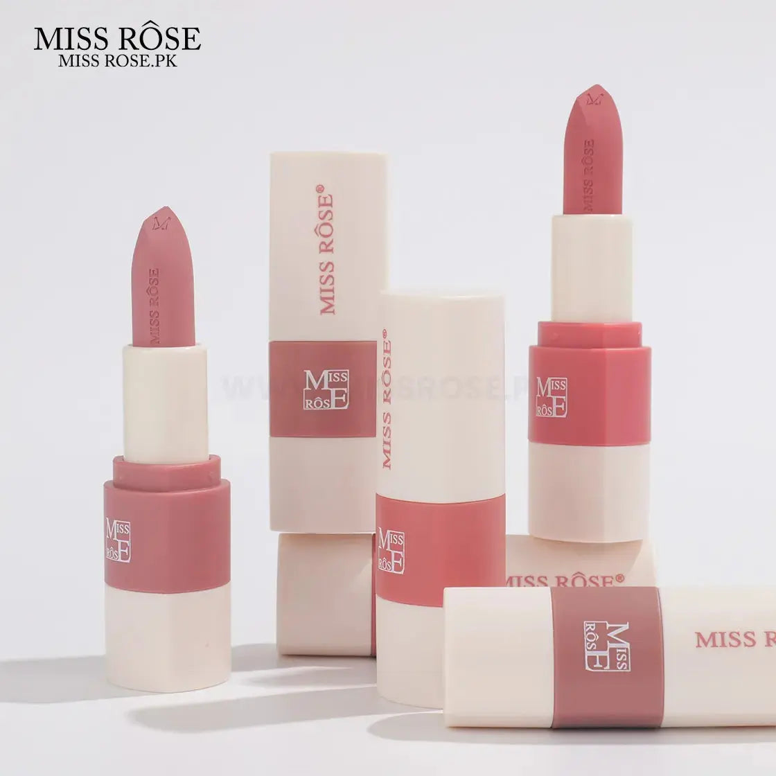 Miss Rose Azure Sky & Vermillion Lipstick MISSROSE PAKISTAN OFFICIAL