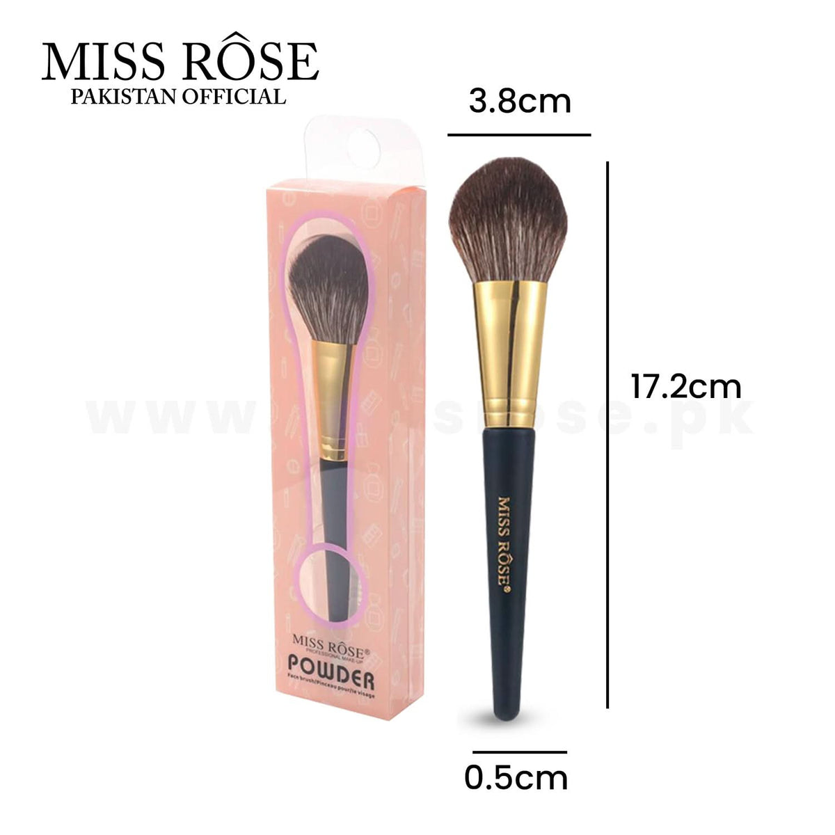 MISS ROSE Blush Brush (4M) MISSROSE PAKISTAN OFFICIAL