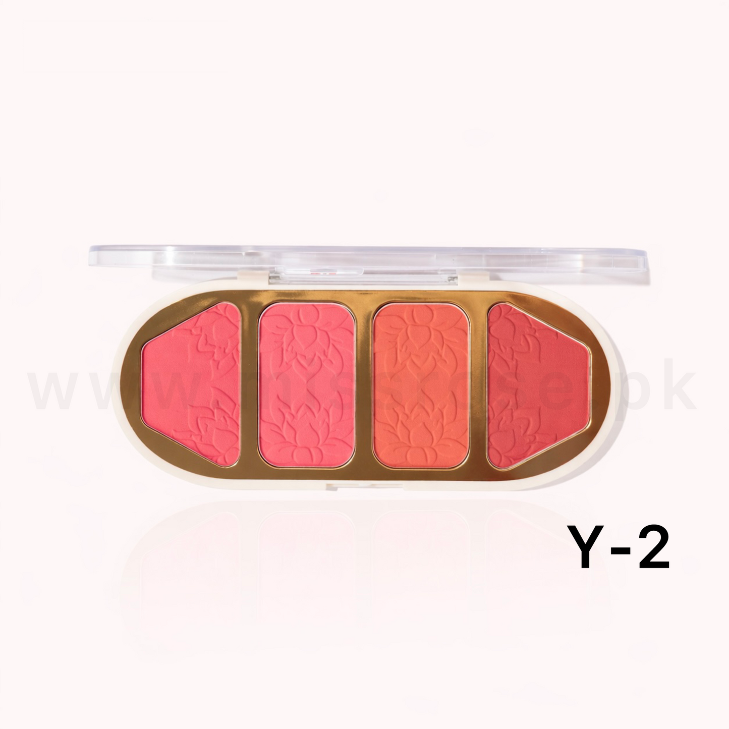 Miss Rose Island Hottie 4 Color Blusher Kit MISSROSE PAKISTAN OFFICIAL