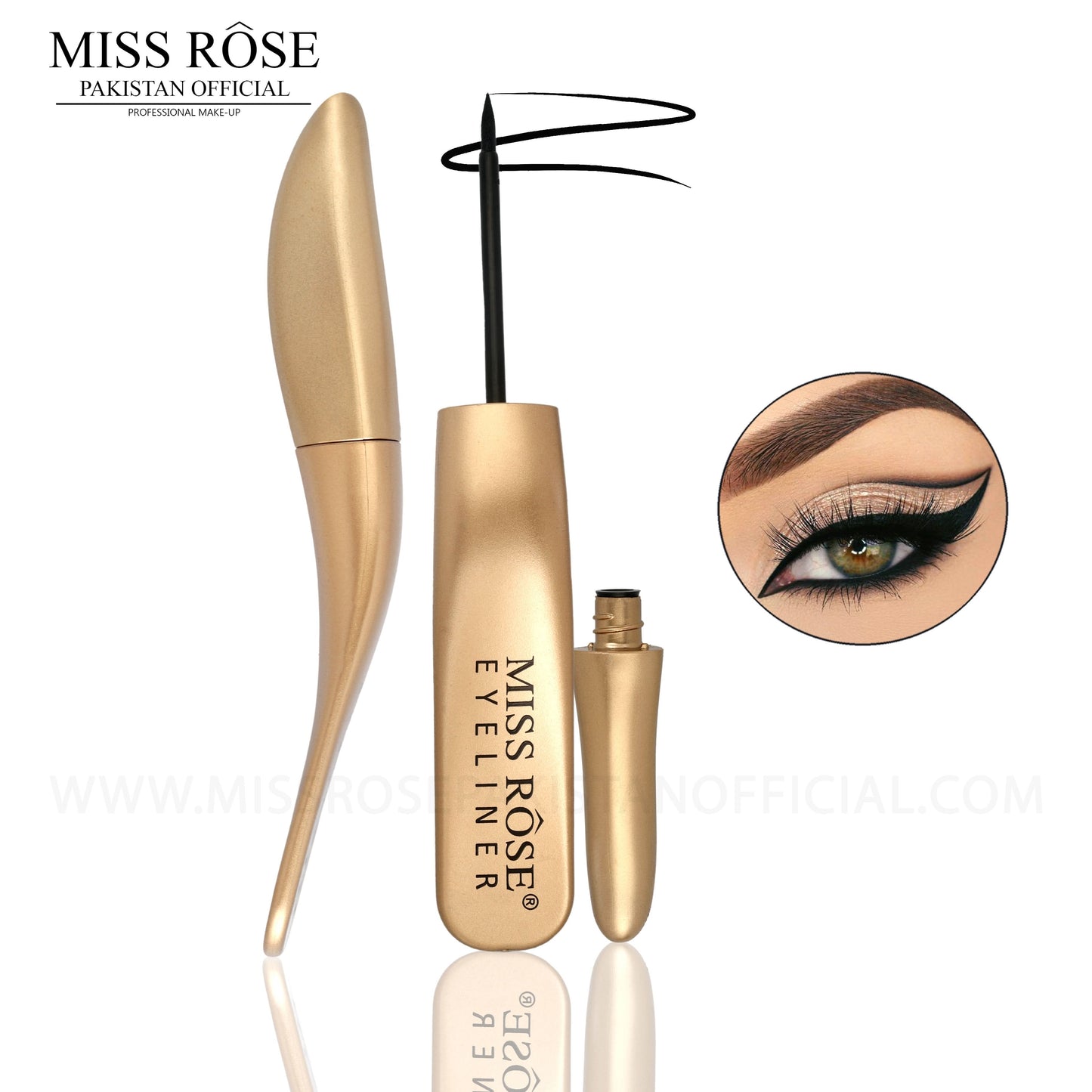 miss rose golden liner
