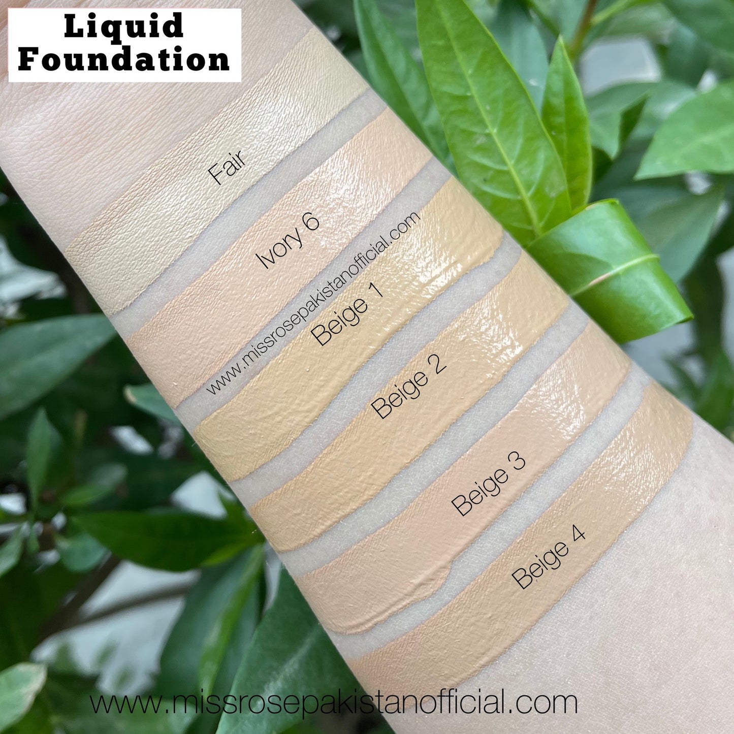 miss rose original foundation