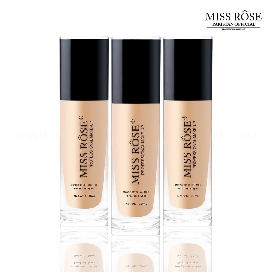 Miss Rose Oil Free Liquid foundation –1
