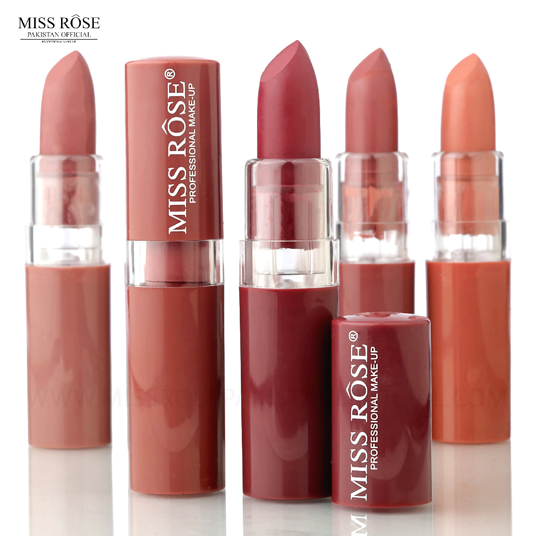 Miss Rose pink lipstick set