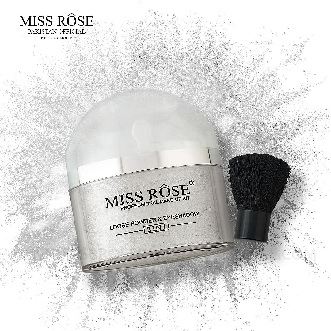 highlighter and loose powder