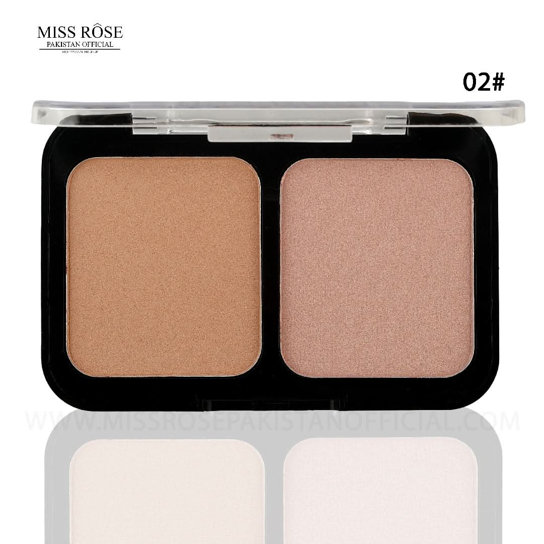 Miss Rose 2 in 1 Square Highlighter