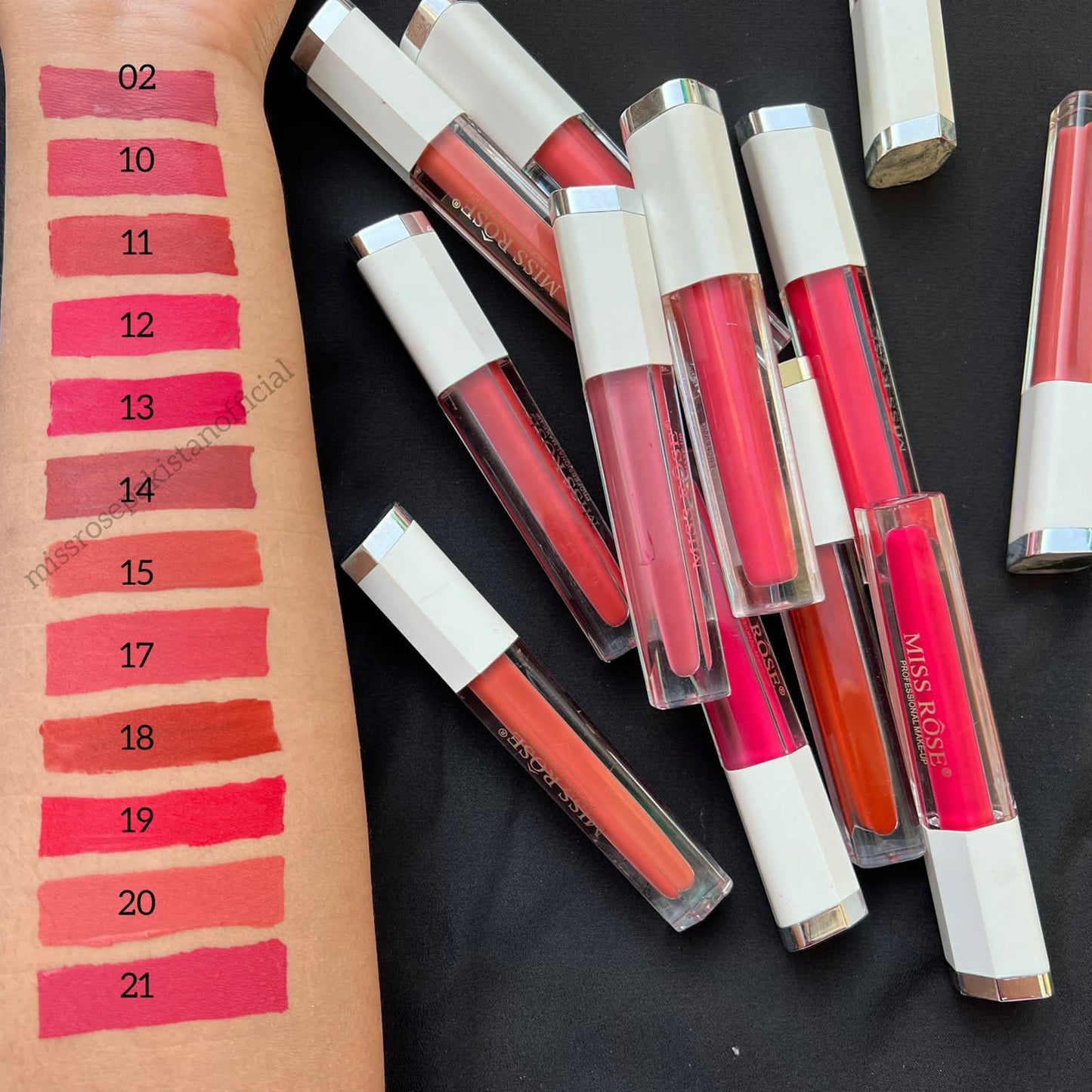 miss rose lip gloss
