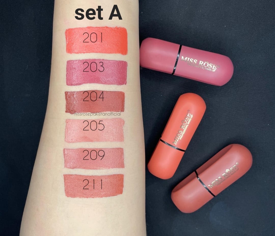 Missrose Double Arcuate Matte Lipstick