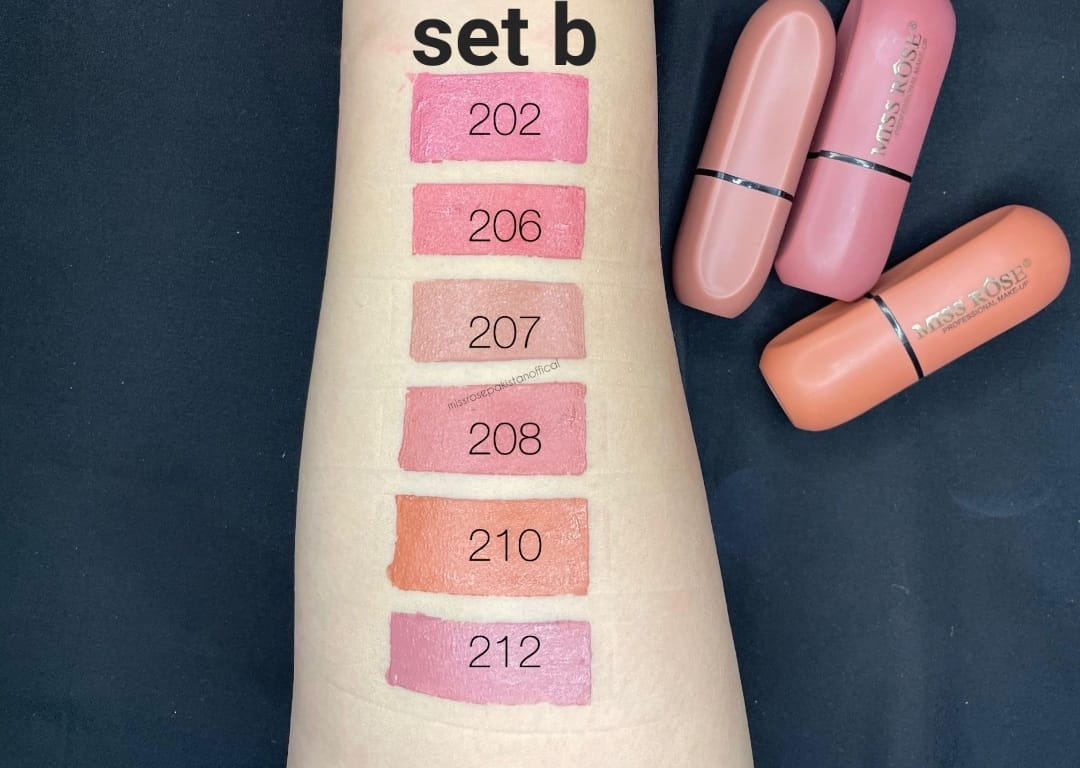 Missrose Double Arcuate Matte Lipstick