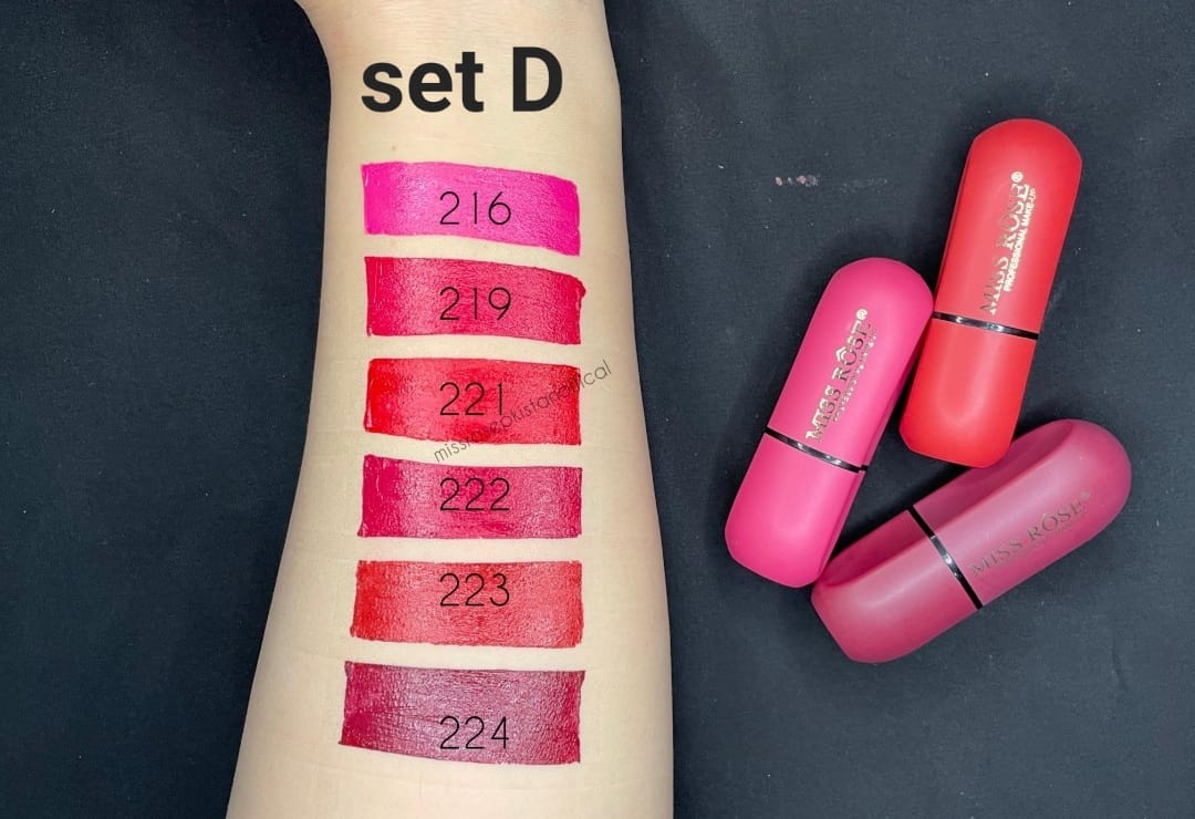Missrose Double Arcuate Matte Lipstick MISSROSE PAKISTAN OFFICIAL