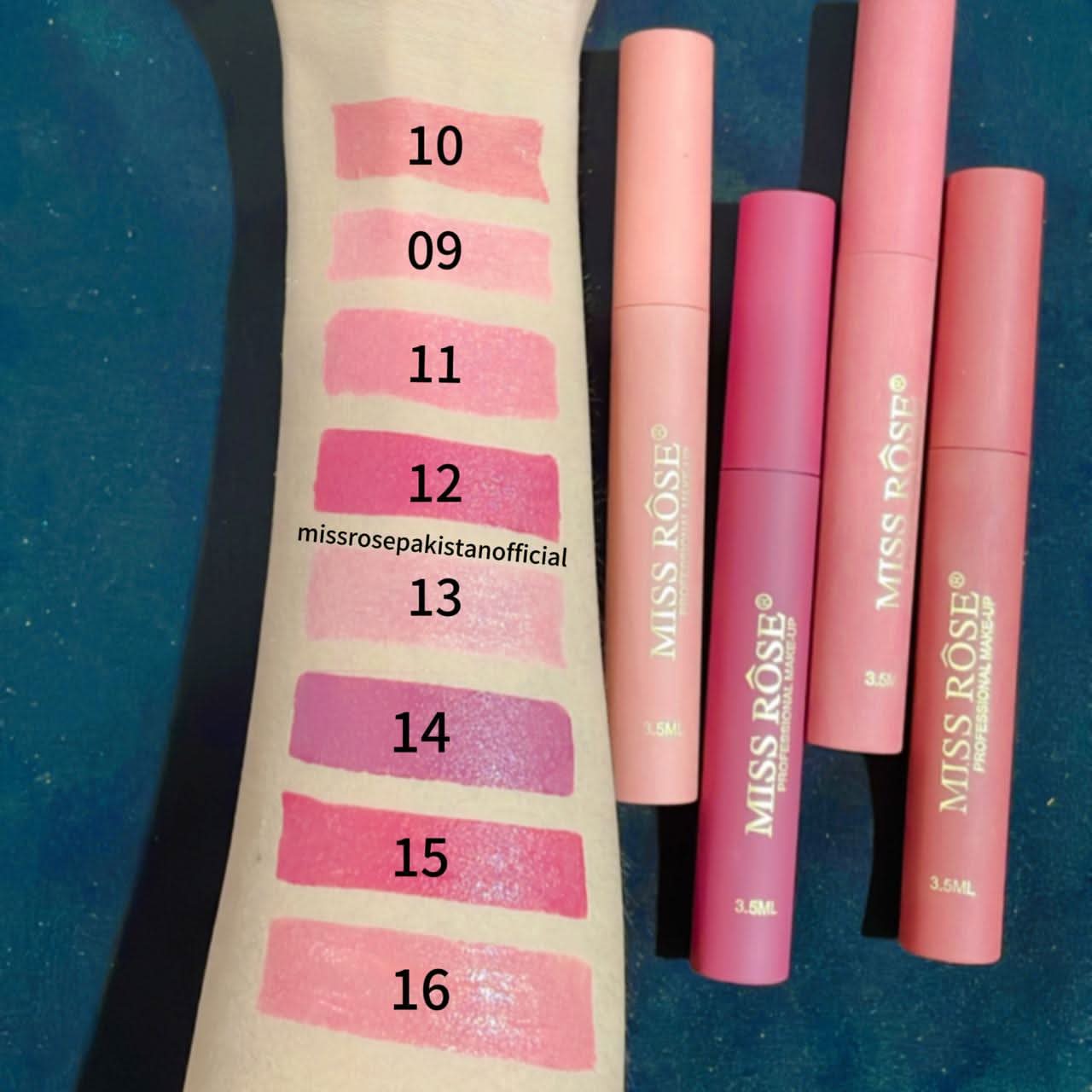 Miss Rose Luxurious Matte Gloss