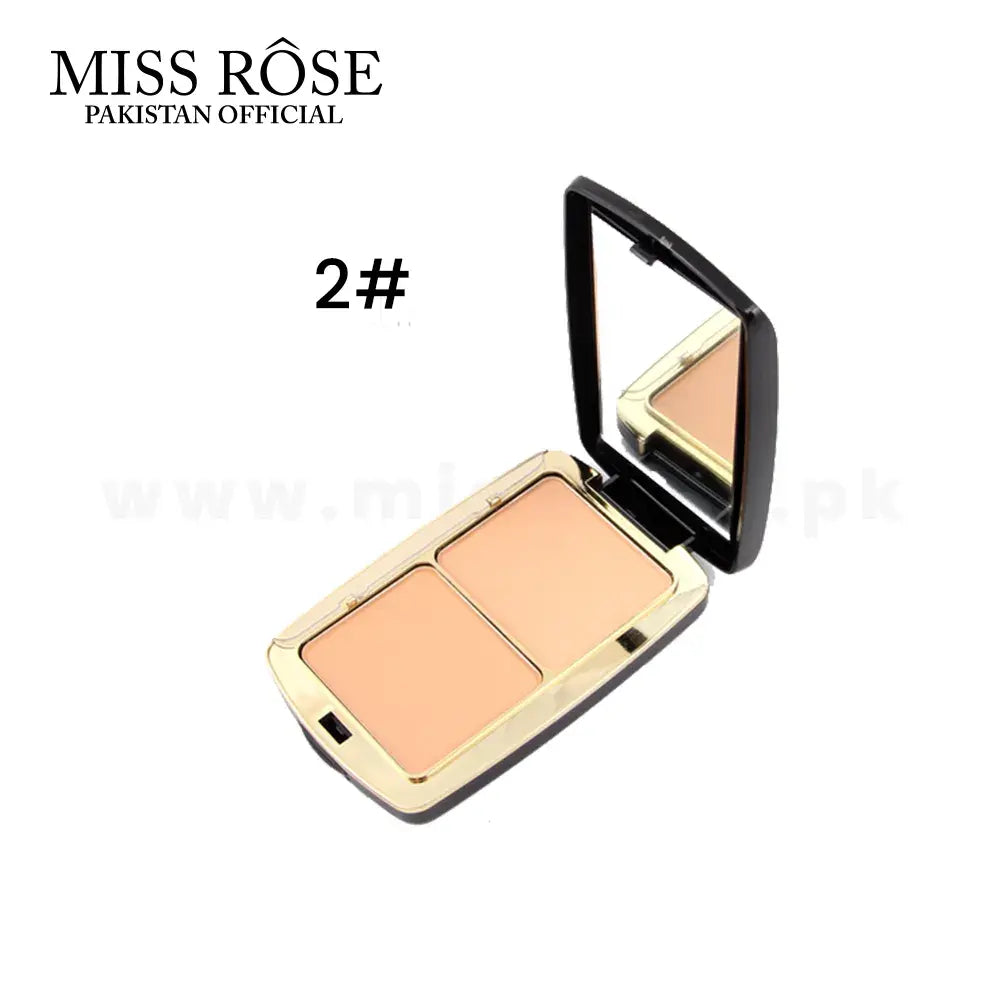 Natural Compact Powder 3 in 1 MISSROSE PAKISTAN OFFICIAL