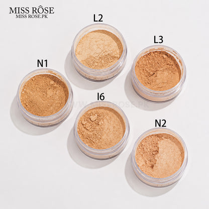 Miss Rose Loose Powder – Silky & Soft Matte