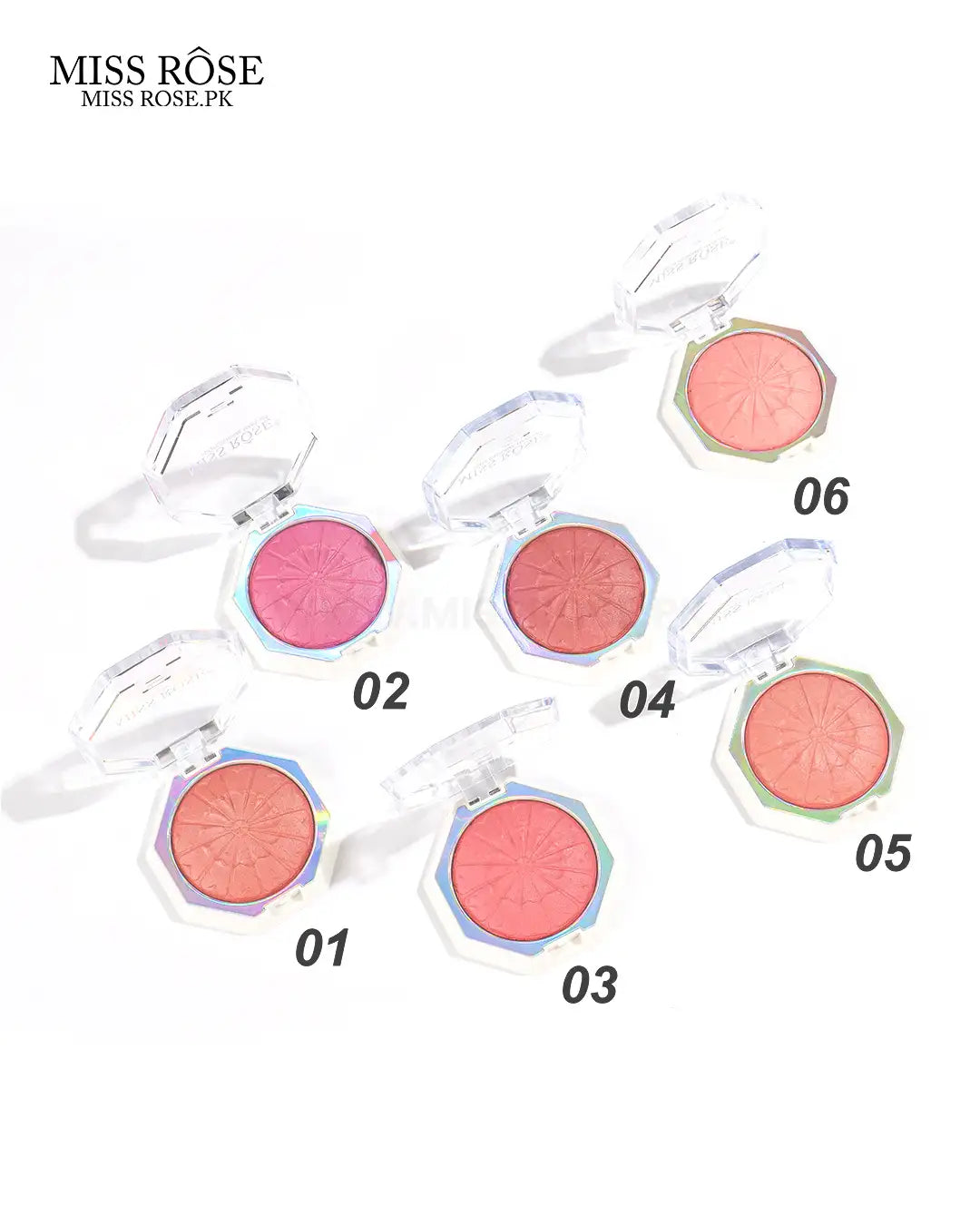 Miss Rose 3D Velvet Baked Matte Blush