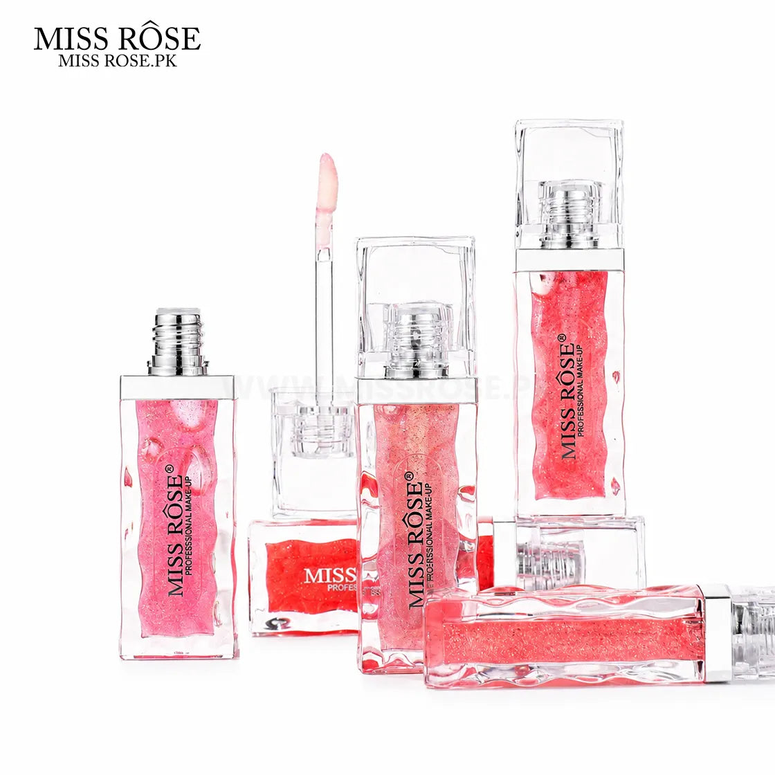 Miss Rose Ice Texture Diamond Lip Gloss