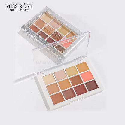 Miss Rose 12-Color Artist Couture Supreme Concealer & Contour Palette