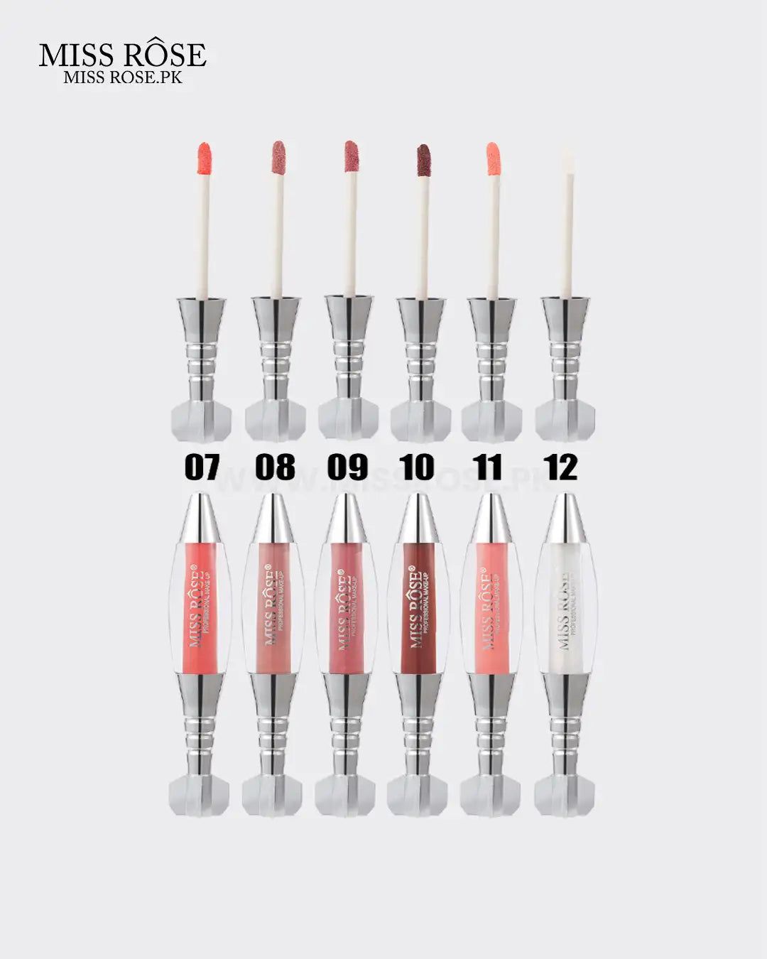 Miss Rose Silver Cupid's Arrow- Full Lip Gloss