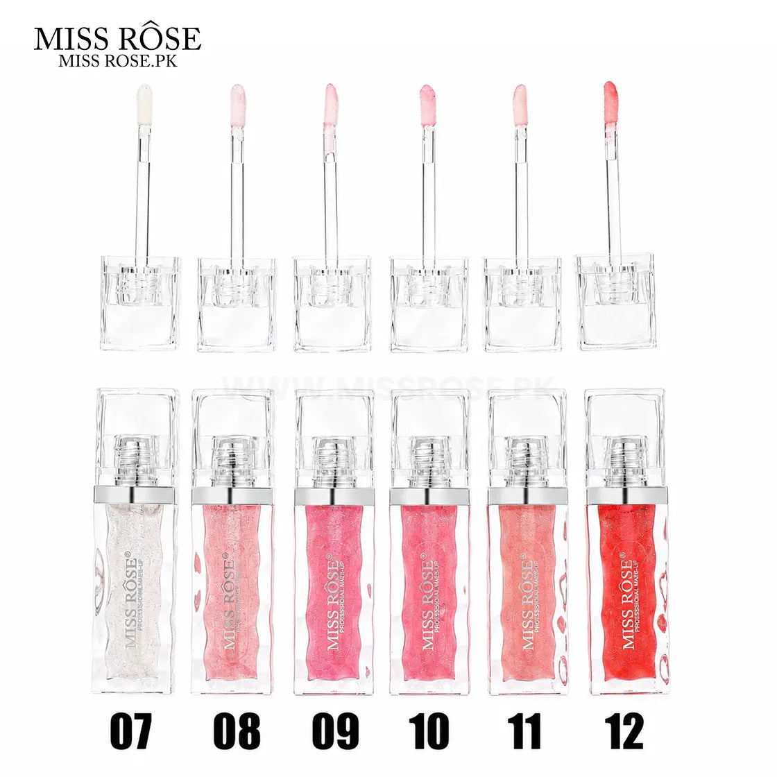 Miss Rose Ice Texture Diamond Lip Gloss