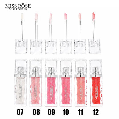 Miss Rose Ice Texture Diamond Lip Gloss