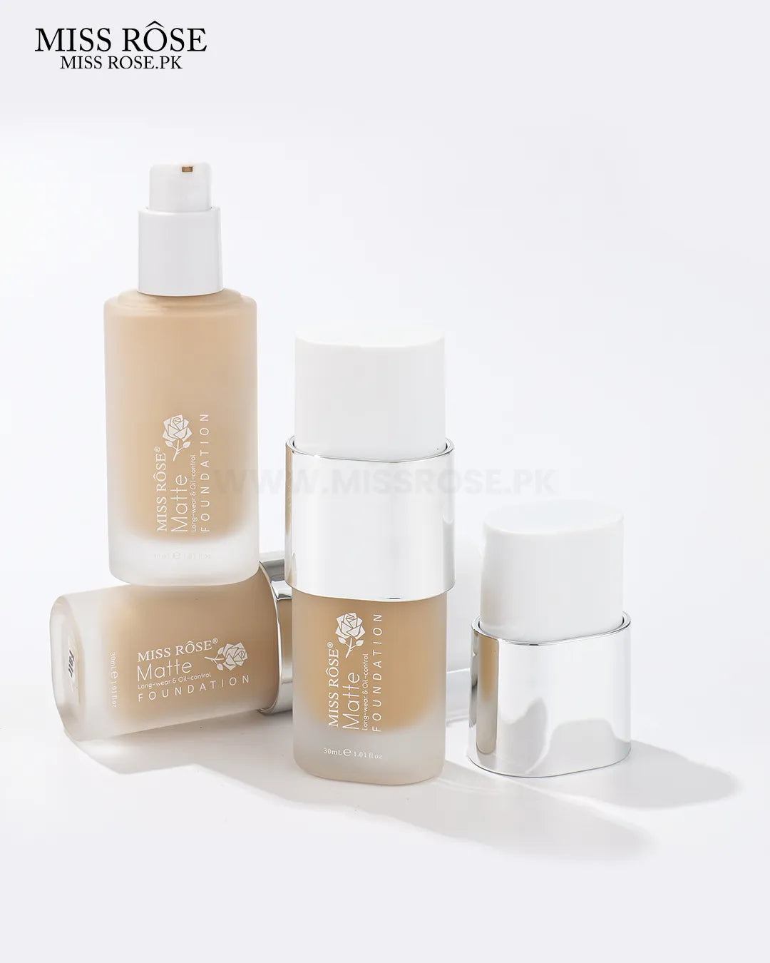 Miss Rose Matte Long Wear & Oil Control Foundation