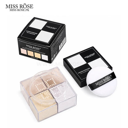Miss Rose Prisme Libre 4-Color Loose Powder