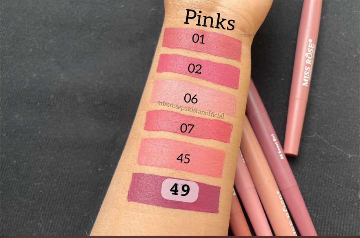 "miss rose nude 2 in 1 lipstick"