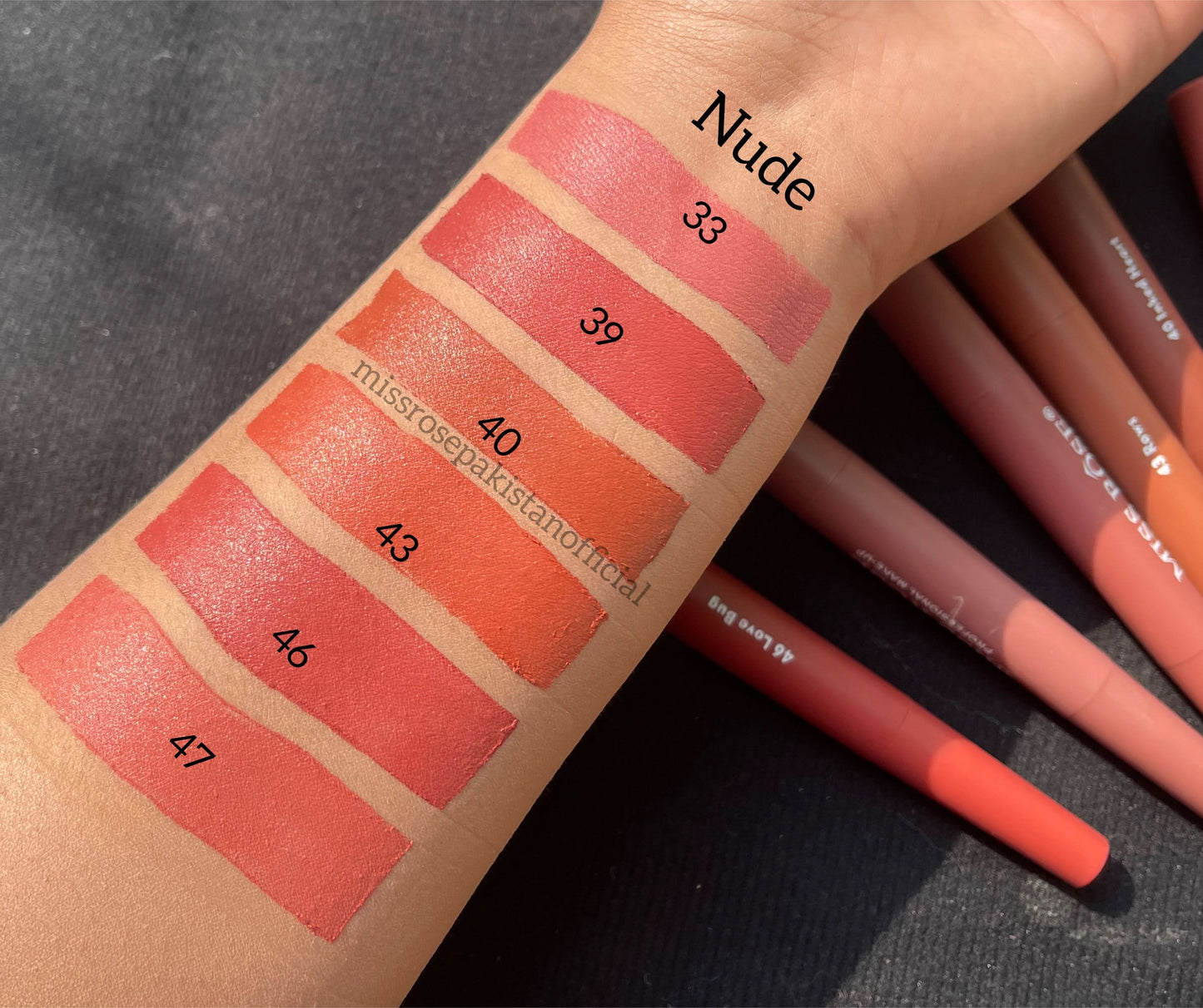 "Lipsticks 2 in 1 - Nudes"