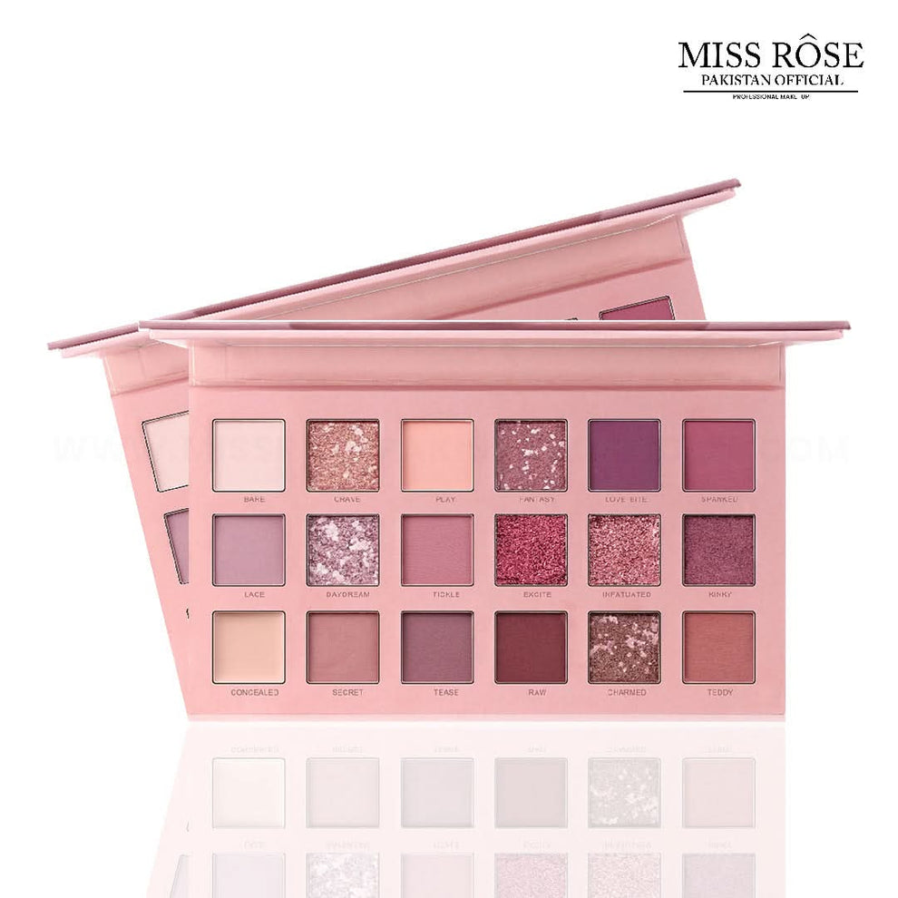 Miss Rose Nude Palette - 18 Color – MISSROSE.PK