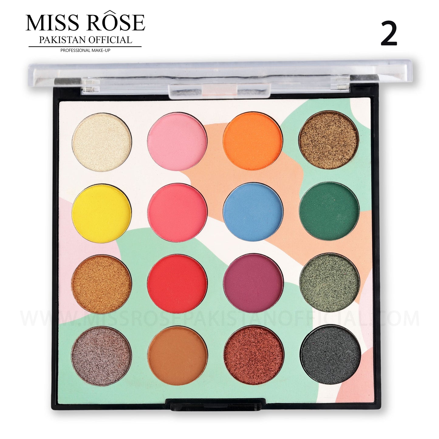 "Miss Rose 16 color EyePalette"
