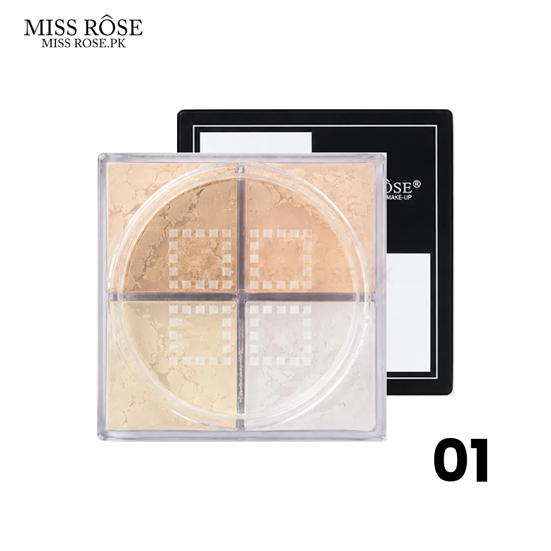 Miss Rose Prisme Libre 4-Color Loose Powder