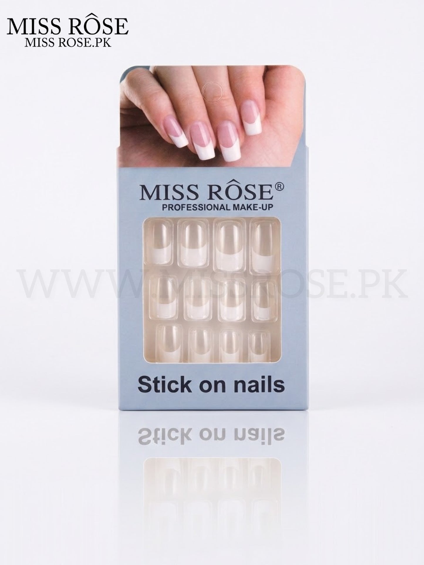 Miss Rose Stick-On Nails