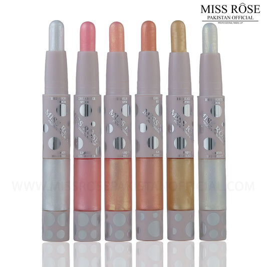 2 in 1 Liquid and Stick Highlighter MISSROSE PAKISTAN OFFICIAL