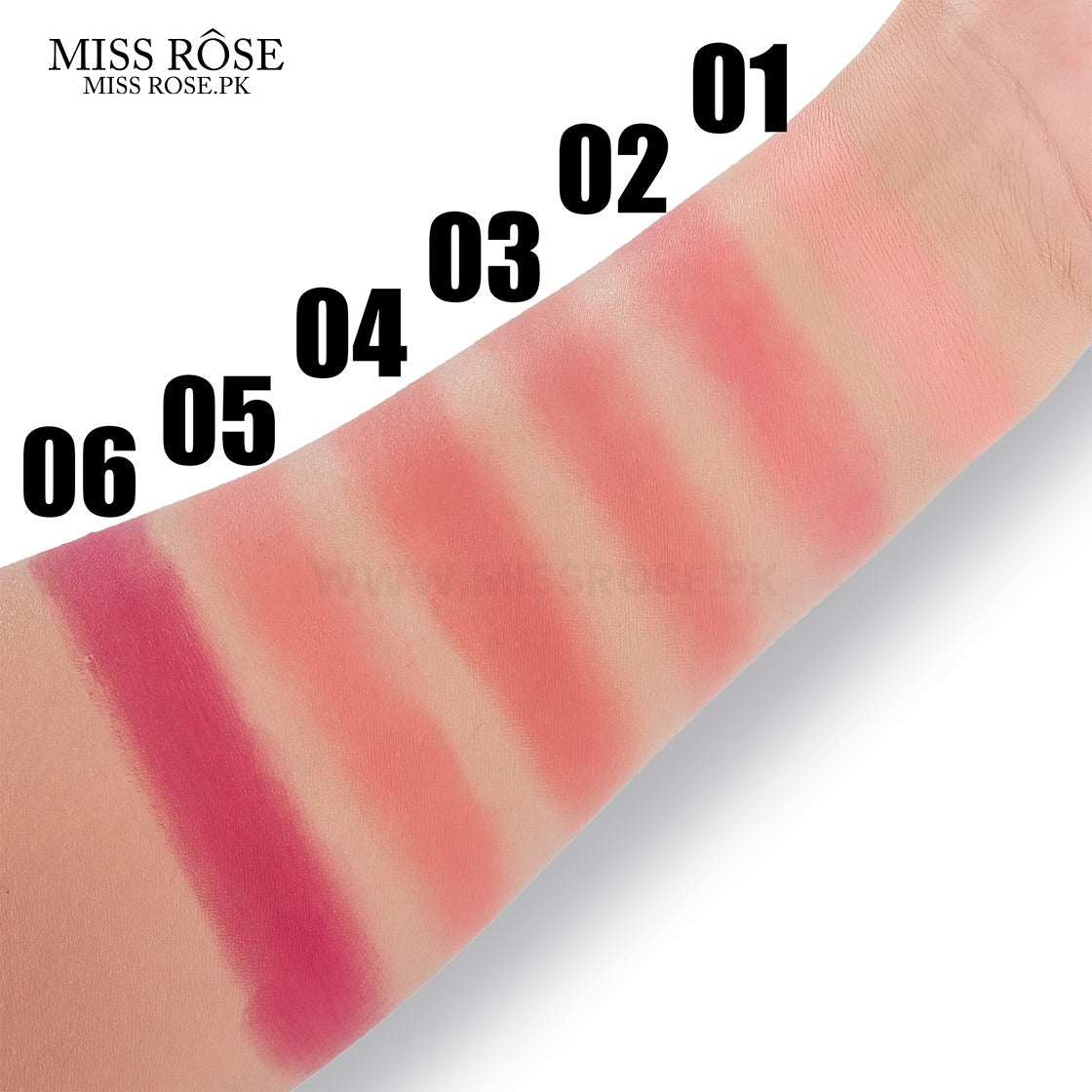 Miss Rose Velvet Glow Creamy Blush
