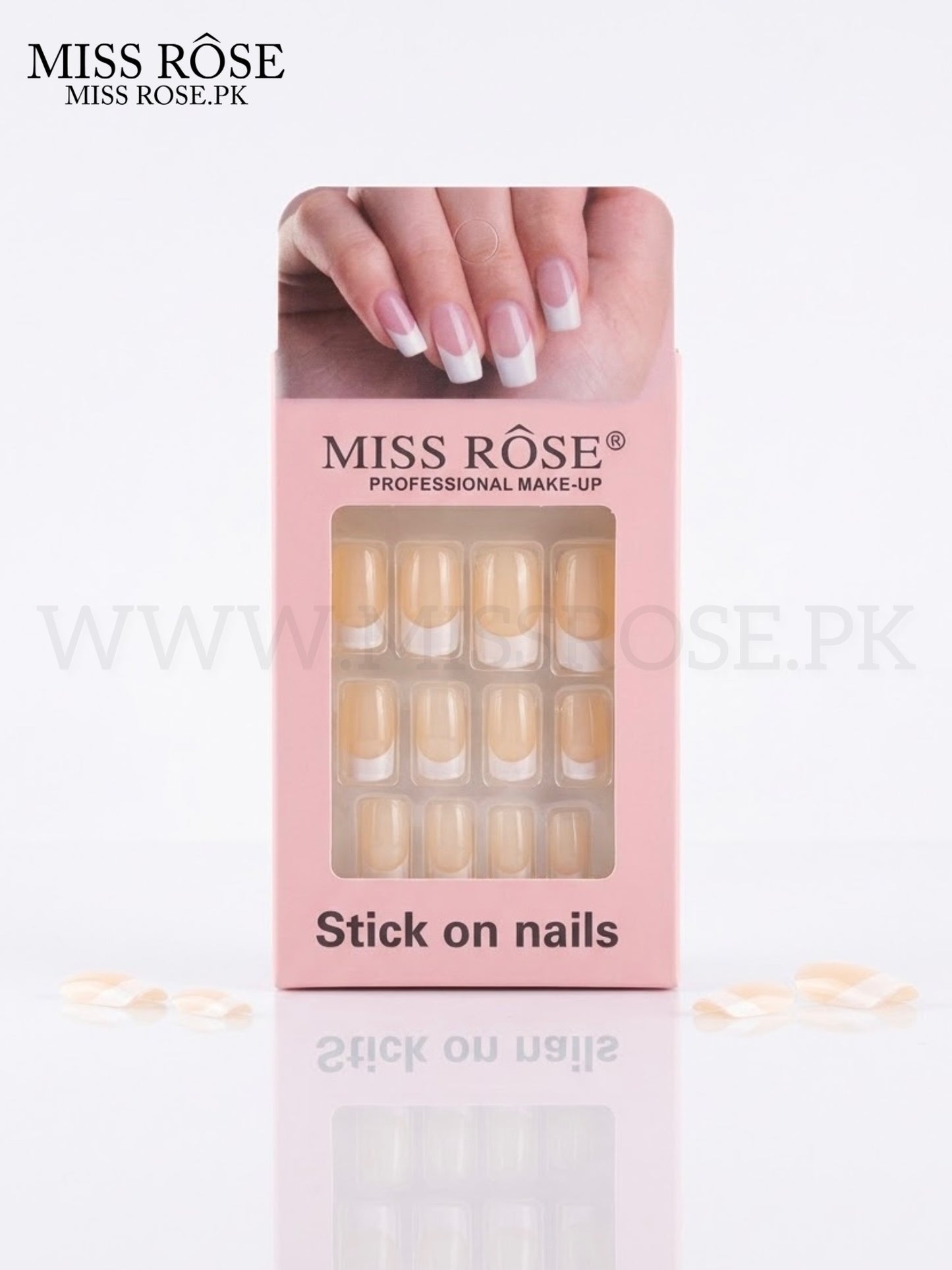 Miss Rose Stick-On Nails