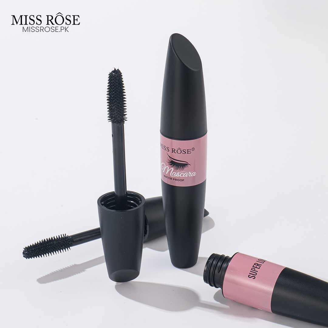 Miss Rose Super Long Mascara Jet Black