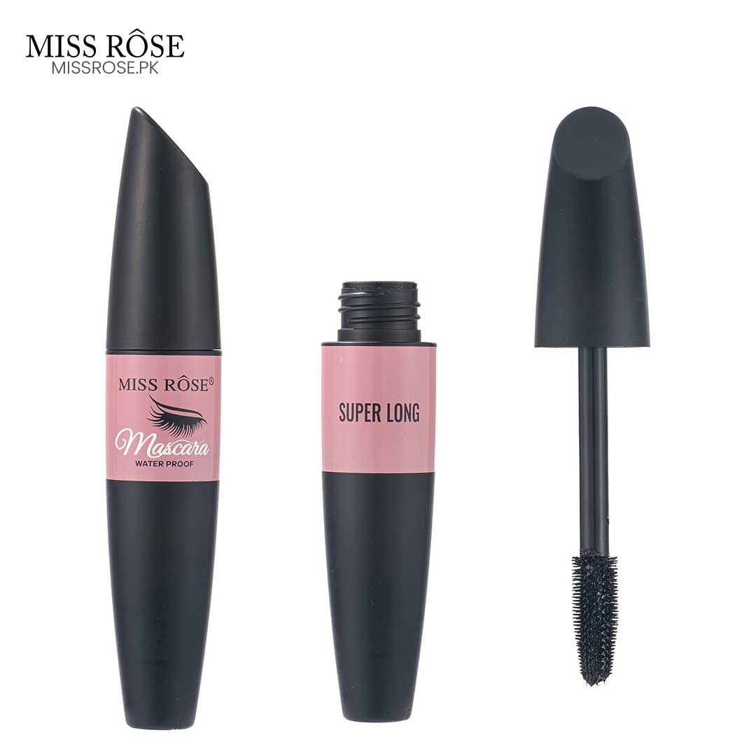Miss Rose Super Long Mascara Jet Black