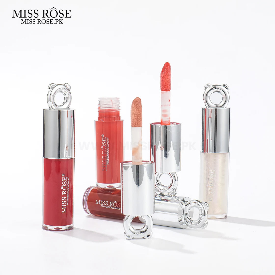 Miss Rose Little Bear Donut Lip Gloss